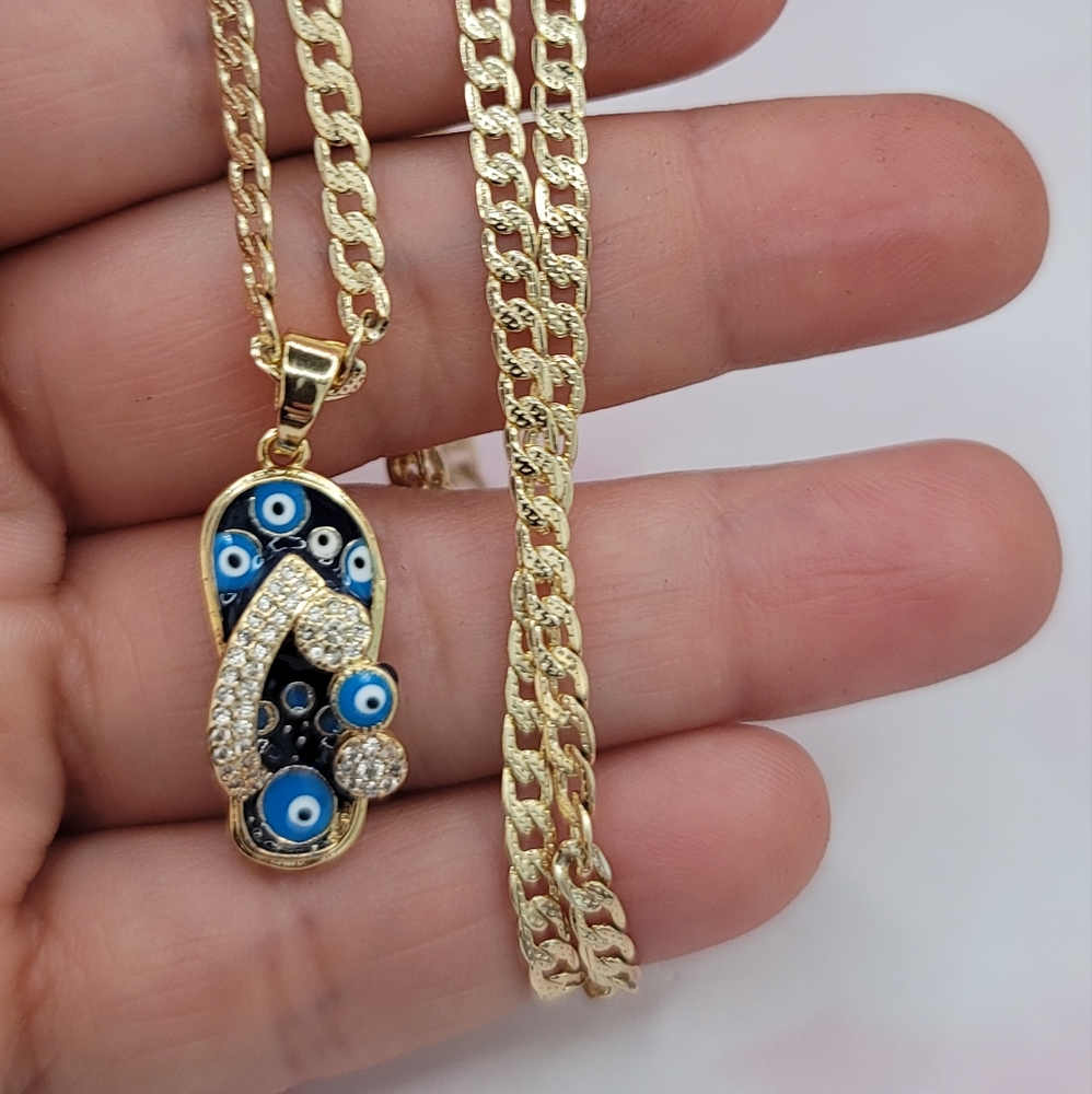 Scandals chain gold plated no fade